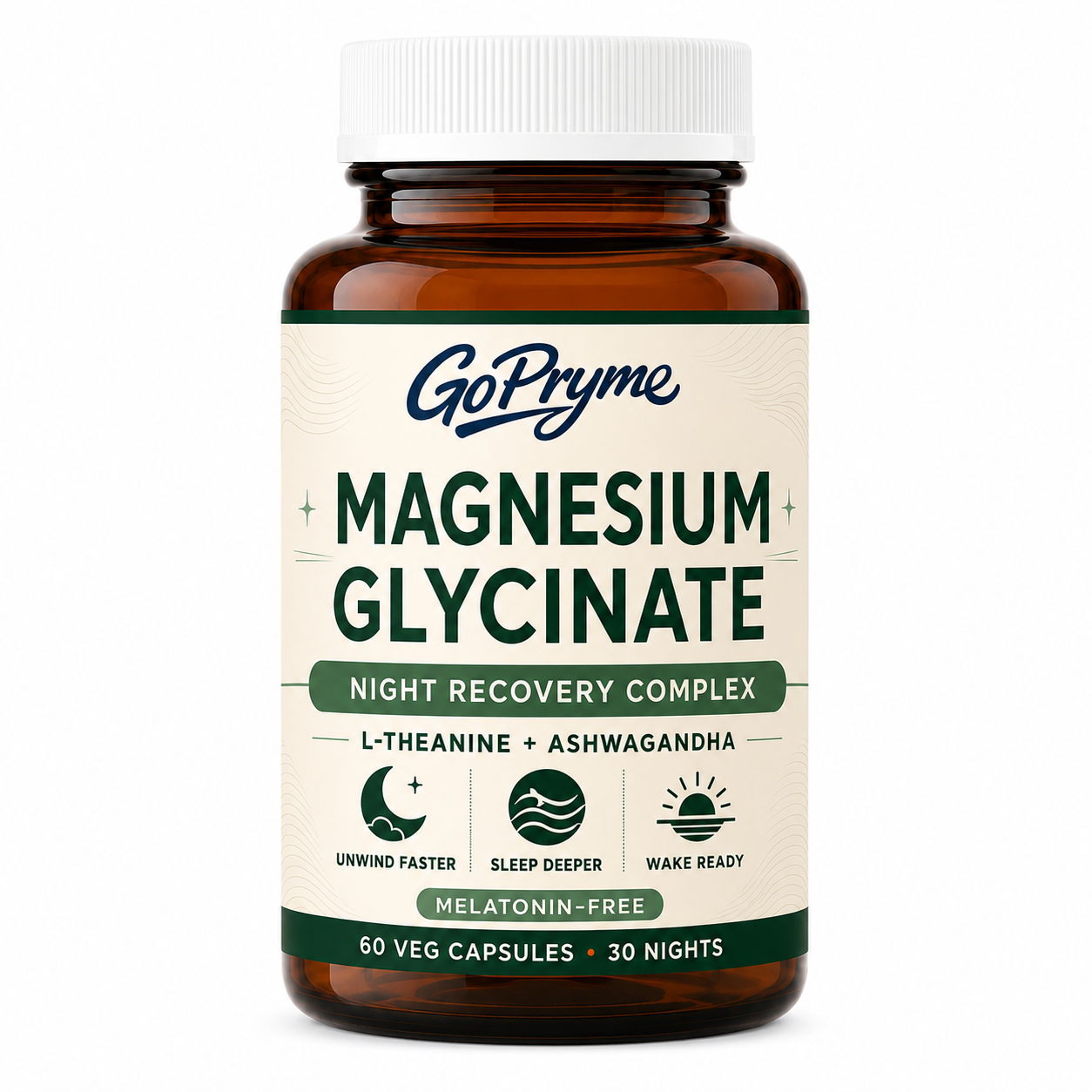 Gopryme Magnesium Glycinate Night Recovery Complex