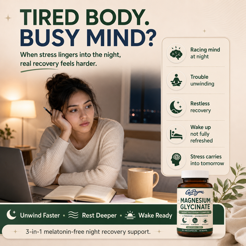 Gopryme Magnesium Glycinate Night Recovery Complex